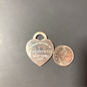 Large Tiffany Heart Pendant